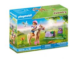 PLAYMOBIL COUNTRY - CAVALIÈRE ET PONEY ISLANDAIS #70514